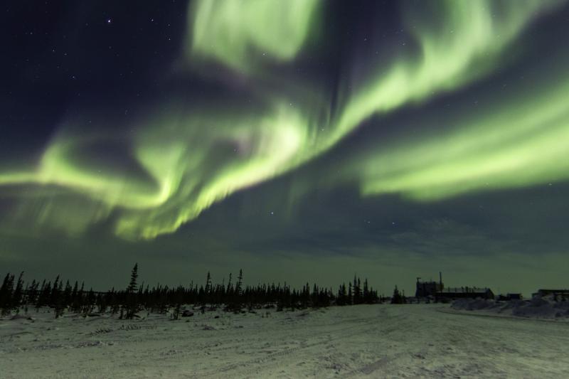 Capturing the ever-changing light show.